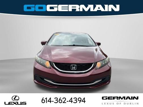 Crimson Pearl 2014 Honda Civic EX