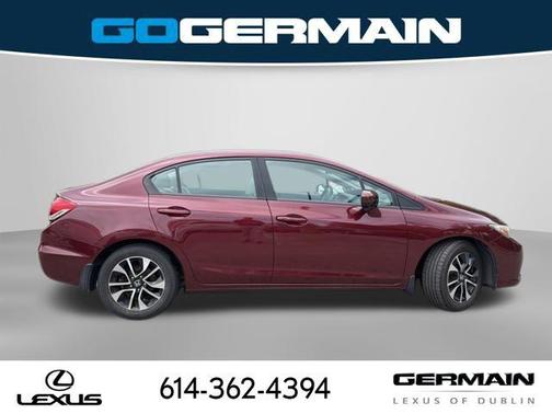 Crimson Pearl 2014 Honda Civic EX