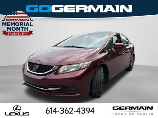 Crimson Pearl 2014 Honda Civic EX