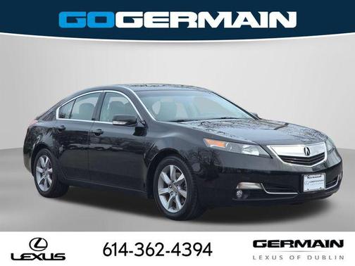 Crystal Black Pearl 2012 Acura TL 3.5