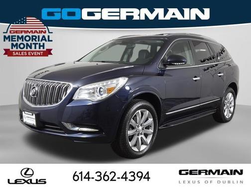 Dark Sapphire Blue Metallic 2017 Buick Enclave Premium