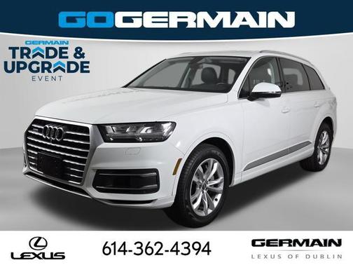 Carrara White 2019 Audi Q7 55 Premium Plus