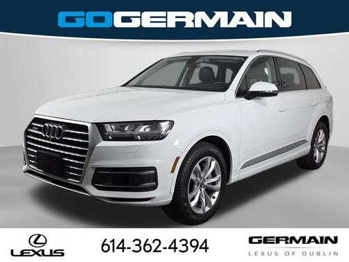 Carrara White 2019 Audi Q7 55 Premium Plus