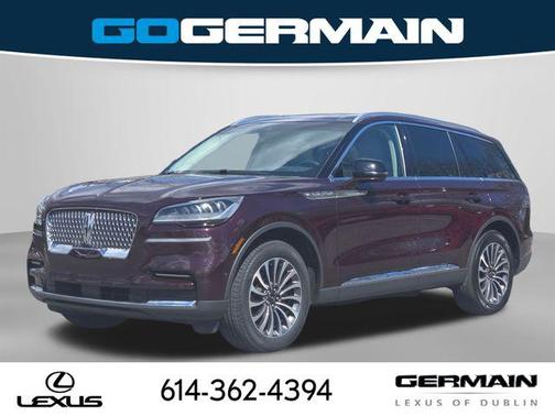 Diamond Red Metallic Tinted Clearcoat 2023 Lincoln Aviator Reserve AWD