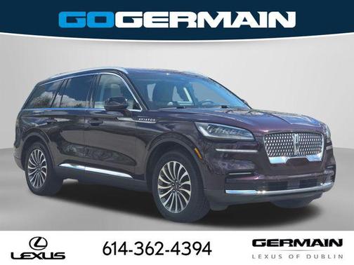 Diamond Red Metallic Tinted Clearcoat 2023 Lincoln Aviator Reserve AWD