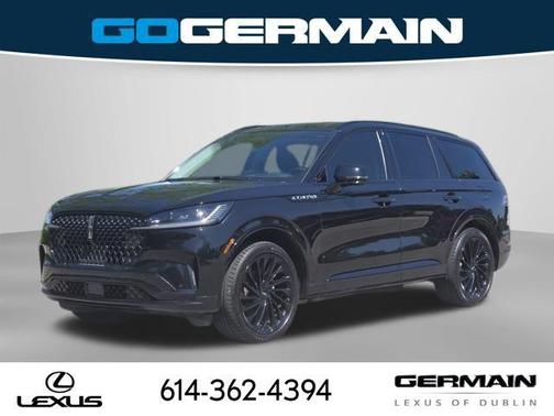 Infinite Black Metallic Clearcoat 2025 Lincoln Aviator Reserve AWD