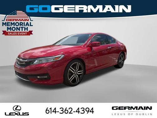 San Marino Red 2017 Honda Accord Touring