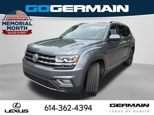 Platinum Gray Metallic 2019 Volkswagen Atlas 3.6L SEL Premium