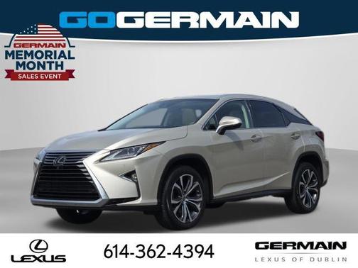 Satin Cashmere Metallic 2019 Lexus RX 350 Base