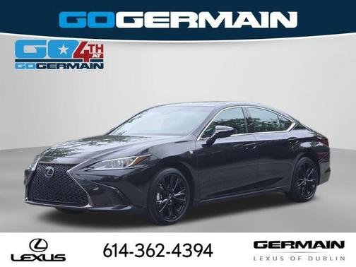 Black Metallic 2025 Lexus ES 350 F Sport