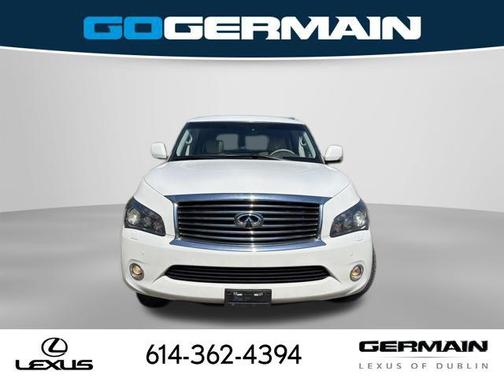 Moonlight White 2011 INFINITI QX56 Base