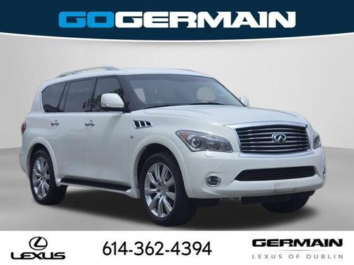 Moonlight White 2011 INFINITI QX56 Base