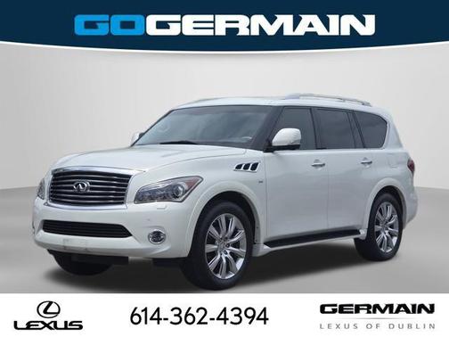 Moonlight White 2011 INFINITI QX56 Base