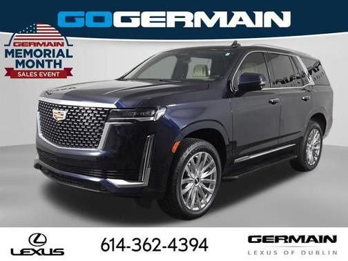 Dark Moon Blue Metallic 2023 Cadillac Escalade Premium Luxury