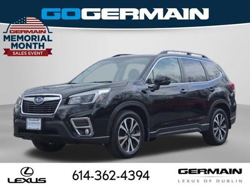 Crystal Black Silica 2021 Subaru Forester Limited