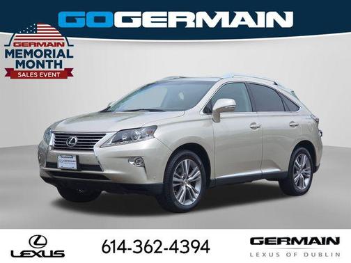 Satin Cashmere Metallic 2015 Lexus RX 350 Base