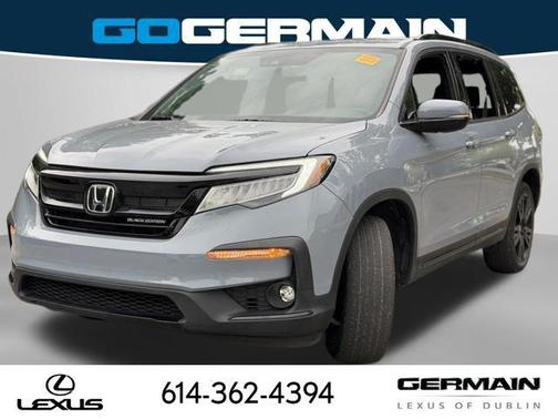 Grey 2022 Honda Pilot AWD Black Edition