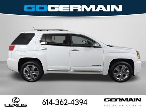Summit White 2017 GMC Terrain Denali