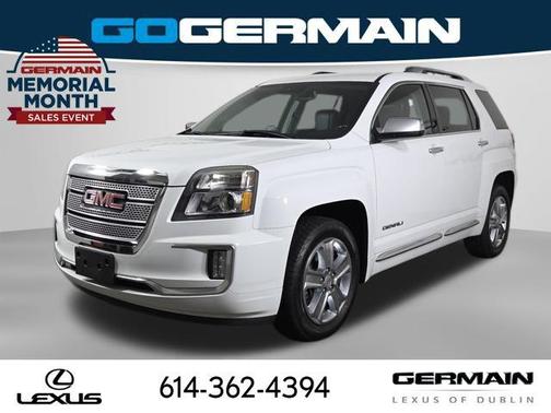 Summit White 2017 GMC Terrain Denali