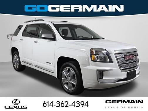 Summit White 2017 GMC Terrain Denali