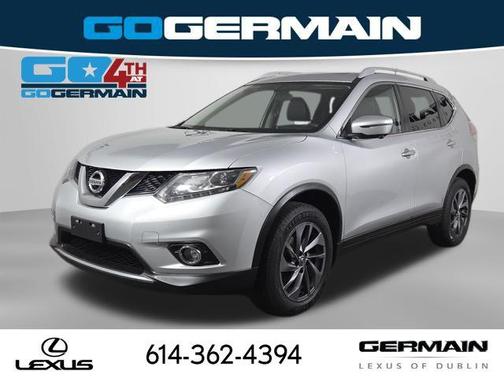 Brilliant Silver 2016 Nissan Rogue SL