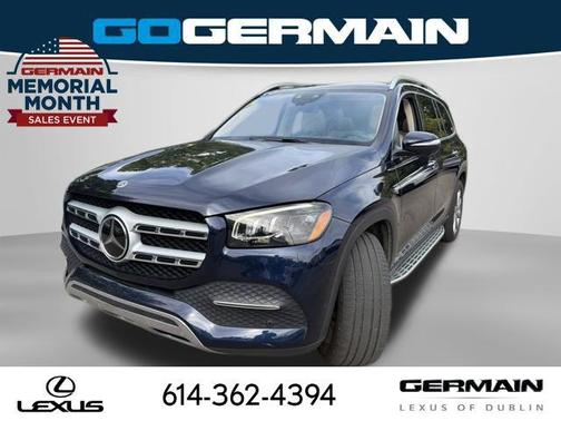 Blue 2021 Mercedes-Benz GLS 450 4MATIC