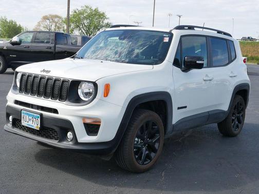Alpine White Clearcoat 2023 Jeep Renegade Altitude