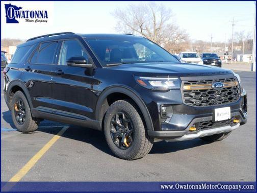 Agate Black Metallic 2026 Ford Explorer Tremor