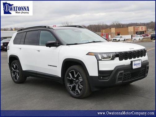 Bright White Clearcoat 2026 Jeep Cherokee Overland