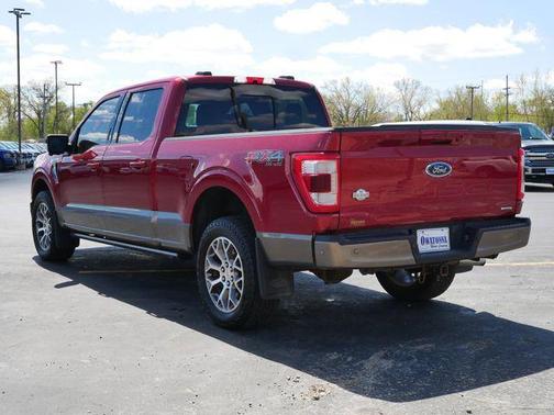 Rapid Red Metallic Tinted Clearcoat 2021 Ford F-150 King Ranch