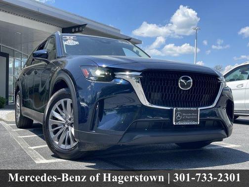 Deep Crystal Blue Mica 2024 Mazda CX-90 PHEV Preferred
