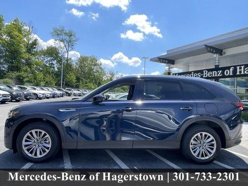 Deep Crystal Blue Mica 2024 Mazda CX-90 PHEV Preferred
