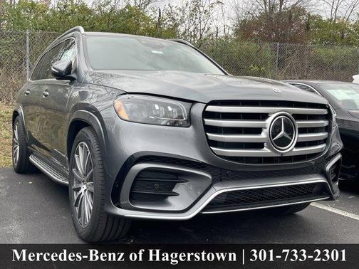 Gray Metallic 2026 Mercedes-Benz GLS 580 Base 4MATIC