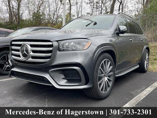 Gray Metallic 2026 Mercedes-Benz GLS 580 Base 4MATIC