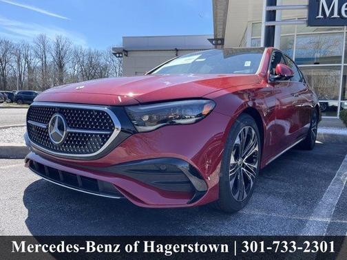 Patagonia Red 2026 Mercedes-Benz E-Class E 350 4MATIC