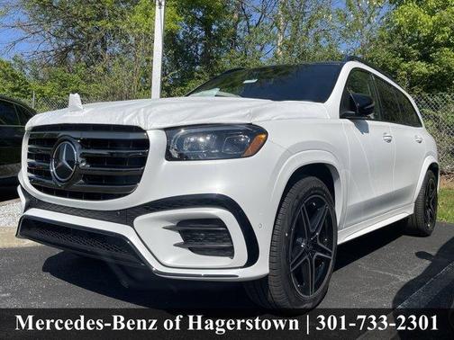 Moonlight White 2026 Mercedes-Benz GLS 450 4MATIC