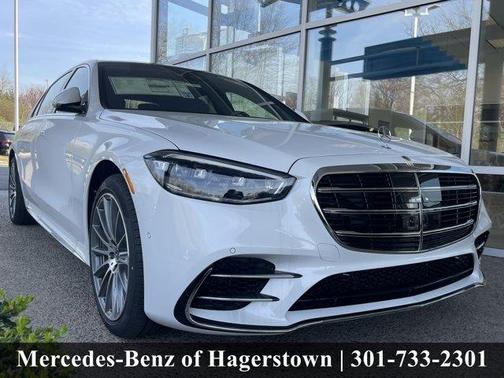MANUFAKTUR Moonlight White Metallic 2026 Mercedes-Benz S-Class Base