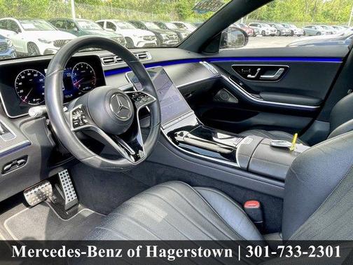 Obsidian Black 2022 Mercedes-Benz S-Class S 500 4MATIC