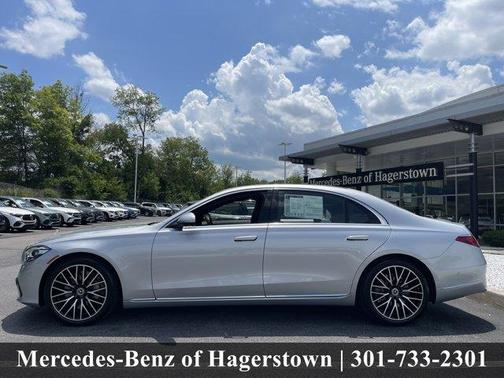 Cirrus Silver Metallic 2024 Mercedes-Benz S-Class S 580 4MATIC