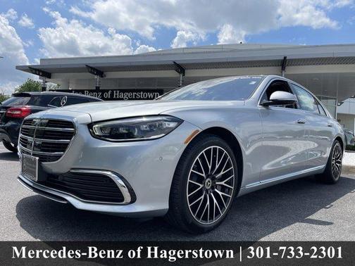 Cirrus Silver Metallic 2024 Mercedes-Benz S-Class S 580 4MATIC