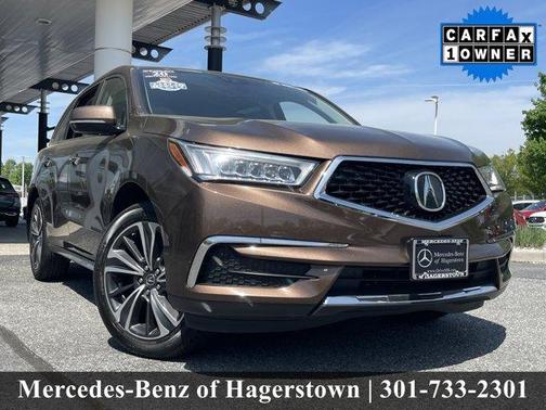 Canyon Bronze Metallic 2020 Acura MDX 3.5L w/Technology Package