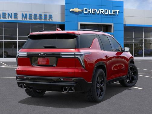 Red 2026 Chevrolet Traverse RS