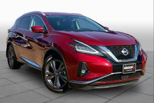 Scarlet Ember Tintcoat 2022 Nissan Murano Platinum Intelligent AWD
