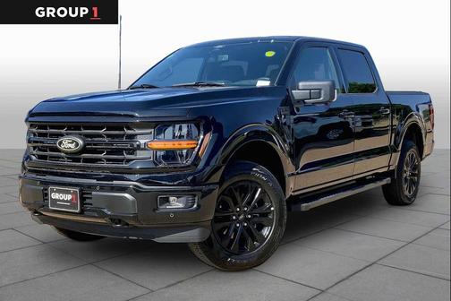 Agate Black Metallic 2025 Ford F-150 XLT