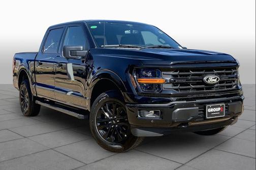 Agate Black Metallic 2025 Ford F-150 XLT
