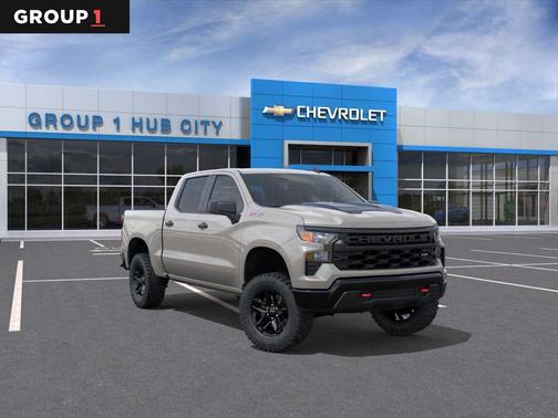White Sands 2026 Chevrolet Silverado 1500 Custom Trail Boss