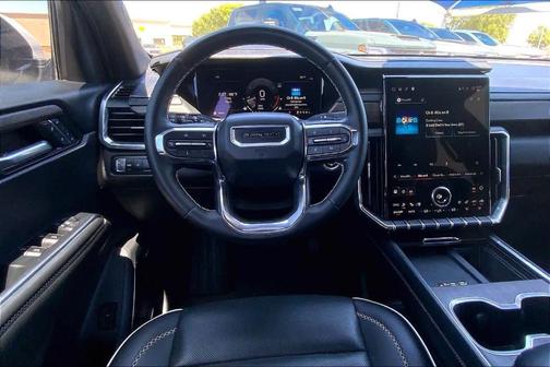 White Frost Tri-Coat 2024 GMC Acadia Denali