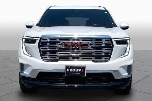 White Frost Tri-Coat 2024 GMC Acadia Denali