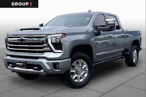 Sterling Gray Metallic 2024 Chevrolet Silverado 3500 High Country