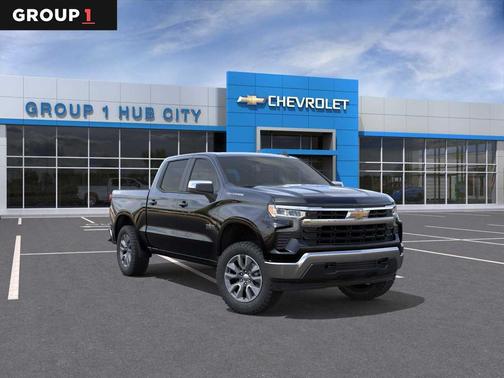 Black 2026 Chevrolet Silverado 1500 LT